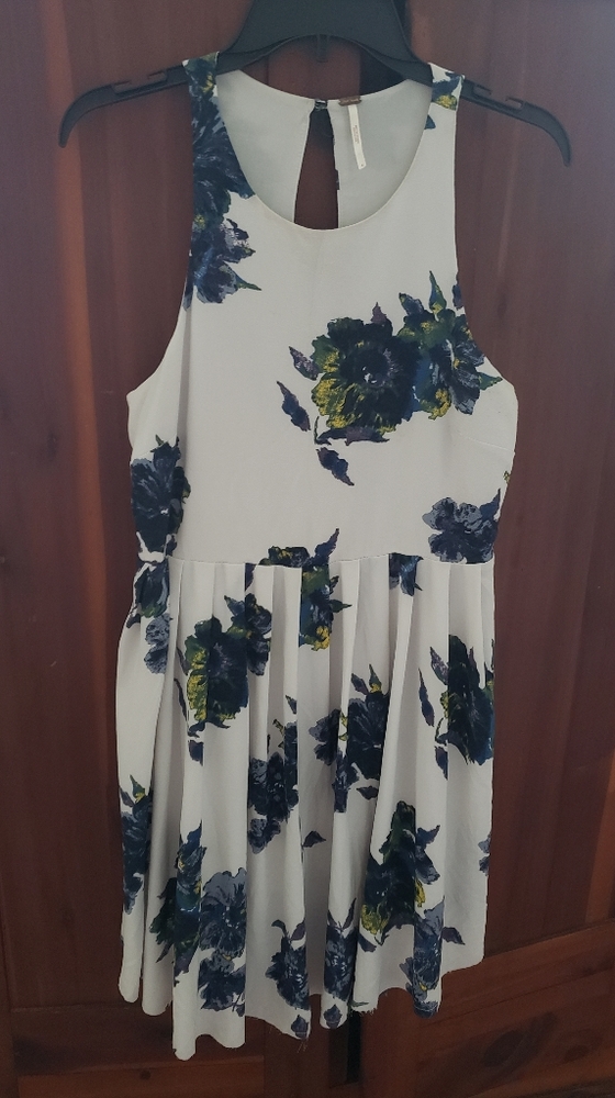 Free People Flutterby Dress, White Sz 6